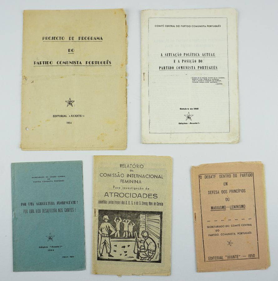 Publicações clandestinas do Partido Comunista Português