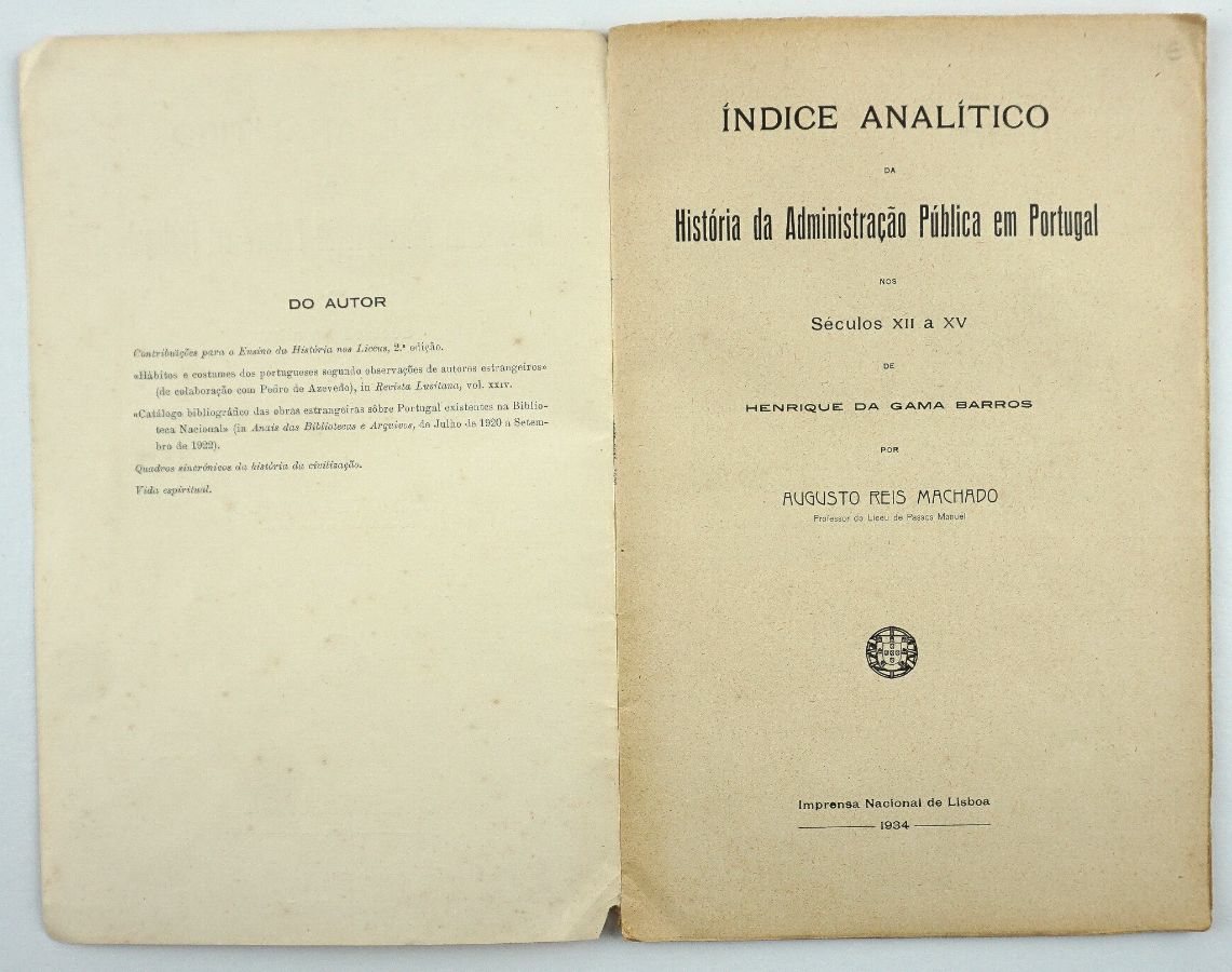 História da Administração Pública em Portugal