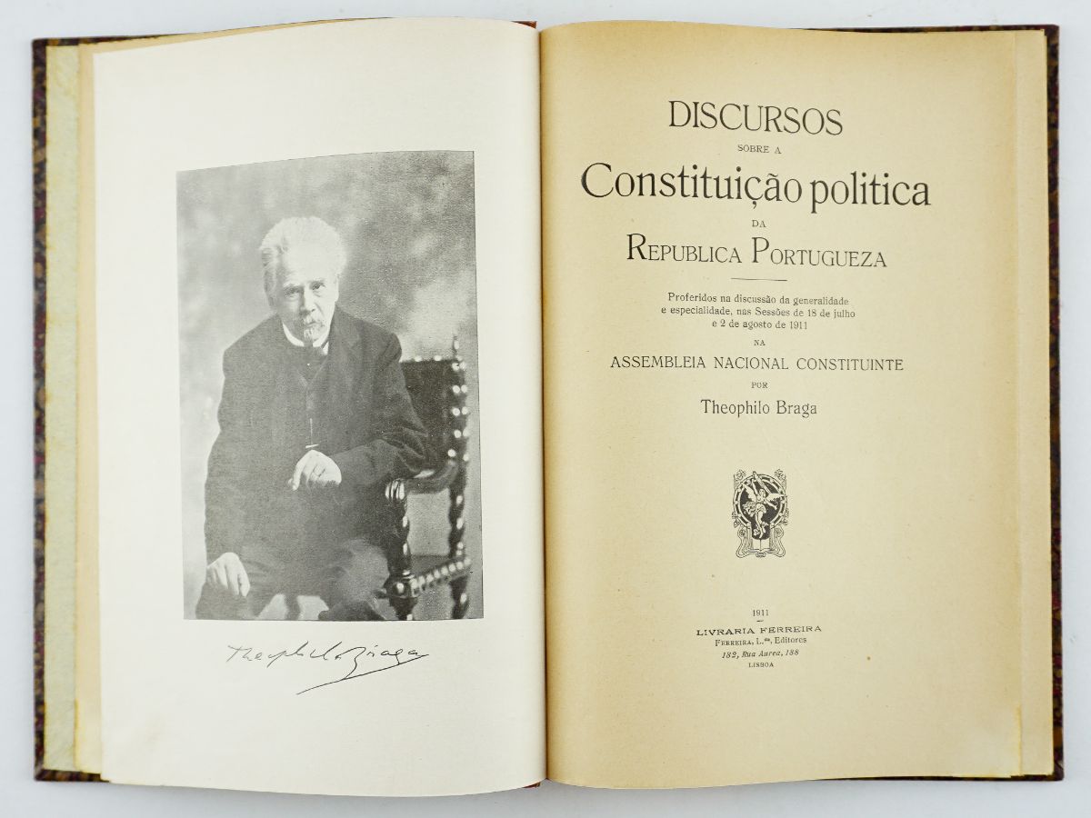 Teófilo Braga – Discursos sobre a Constituição Política da República Portuguesa
