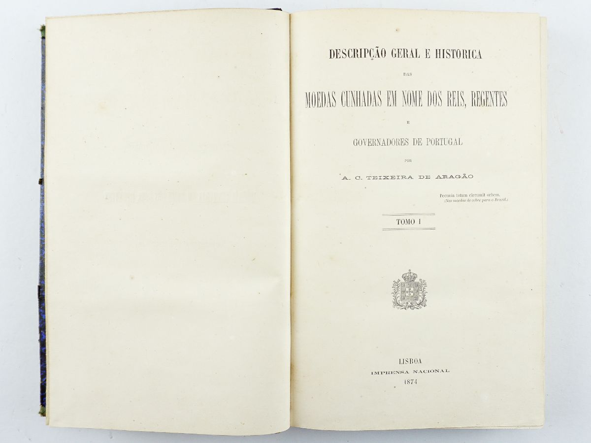 Descrição Geral das Moedas (1874-1880)