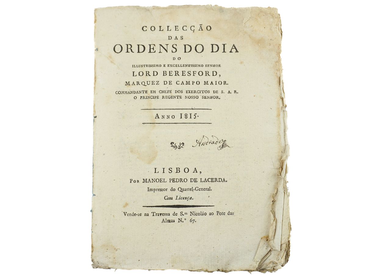 Ordens do Dia do Marechal Beresford (1815)