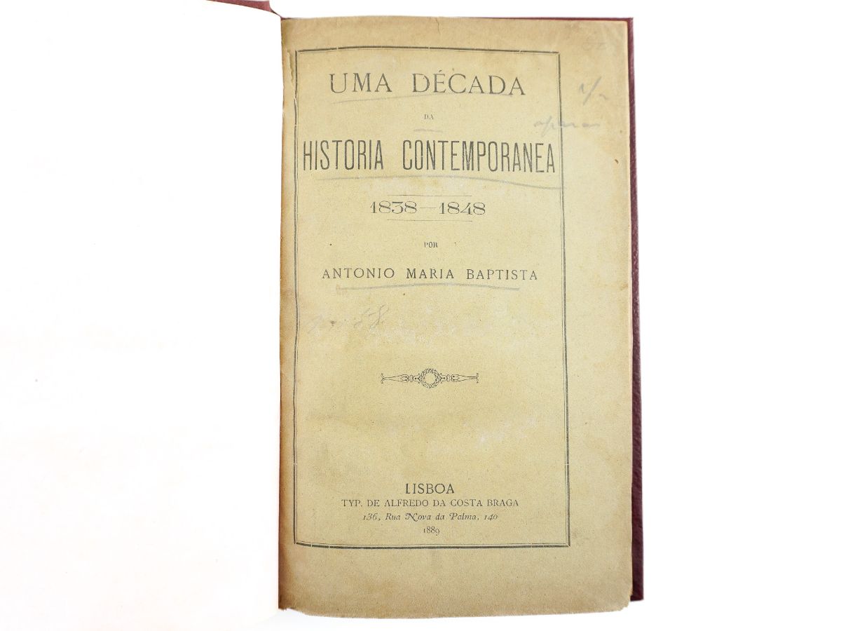 História Contemporânea de Portugal (1838-1848)