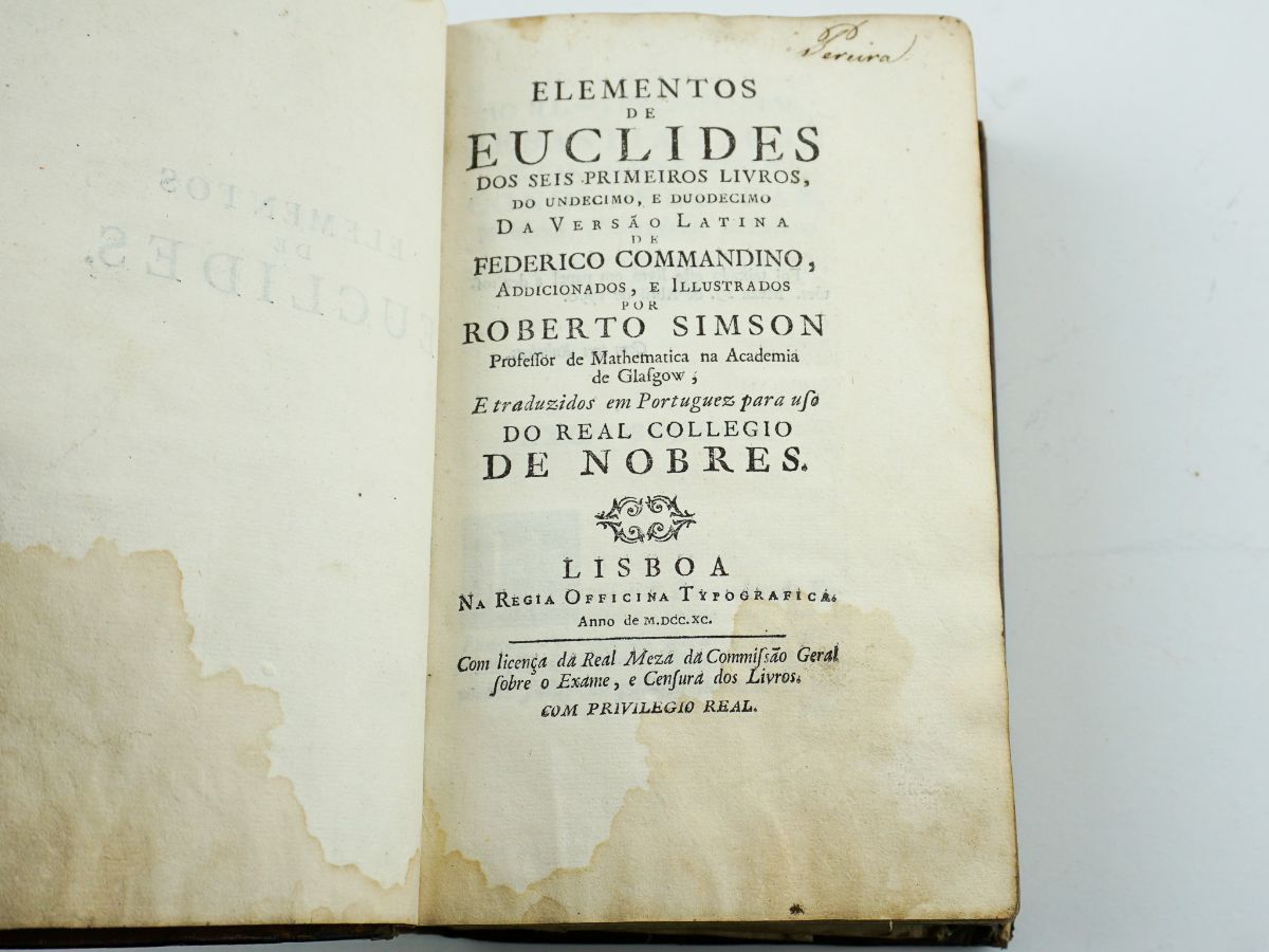 Elementos de Euclides (1790)