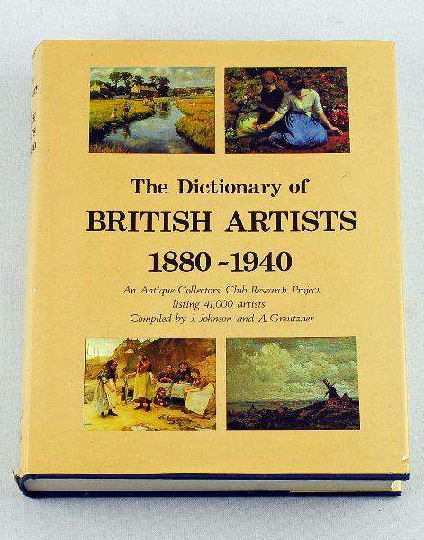 Dictionary of British Artists 1880-1940