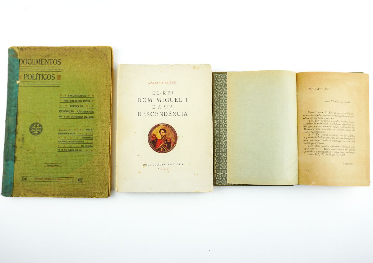 3 Livros sobre a Realeza Portuguesa