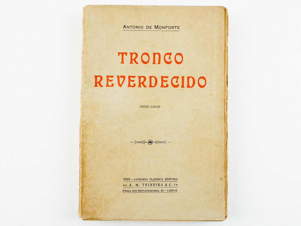 António Sardinha – primeiro livro de poesia do autor