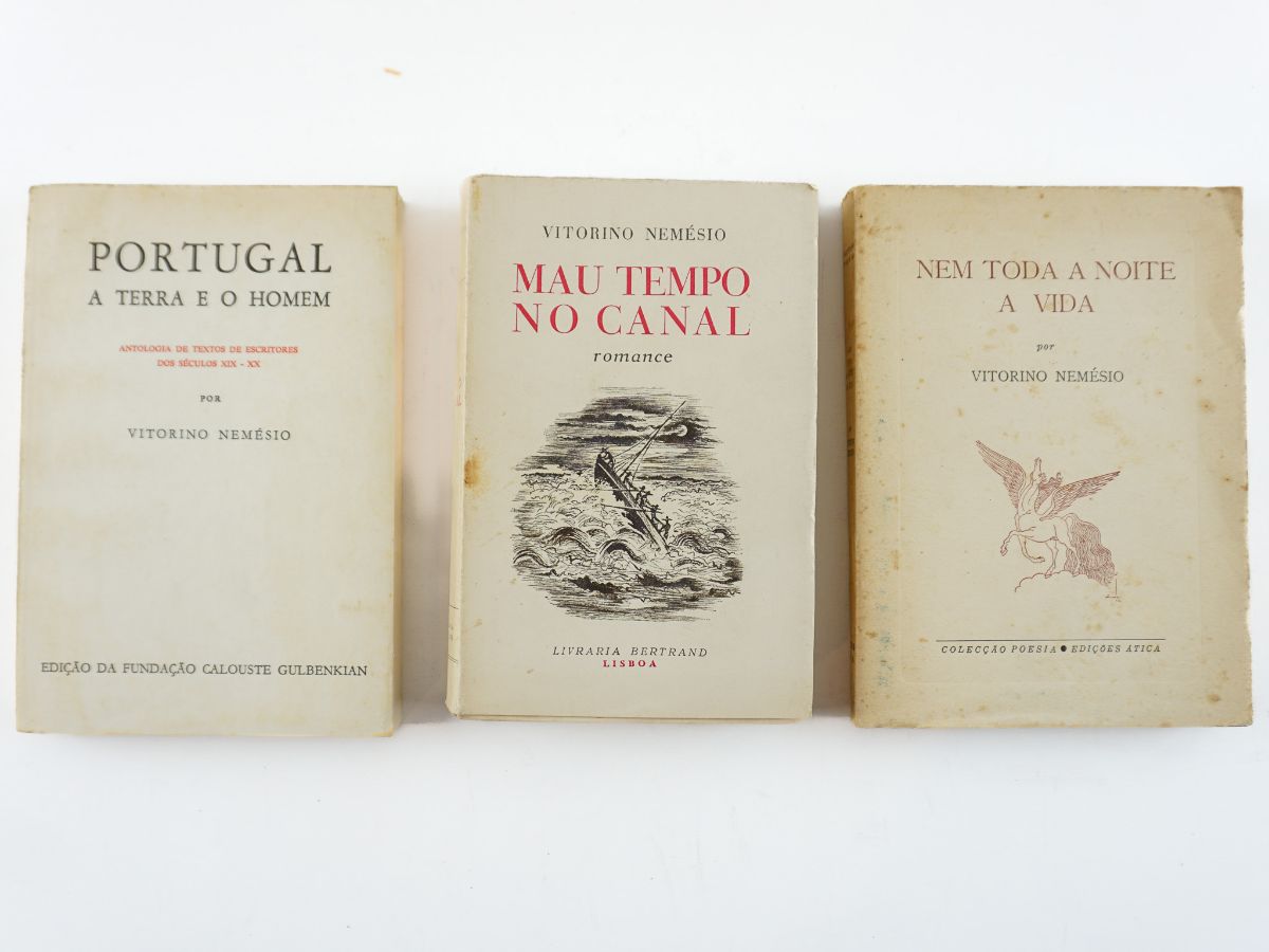 Vitorino Nemésio , 3 livros, Primeiras Edições