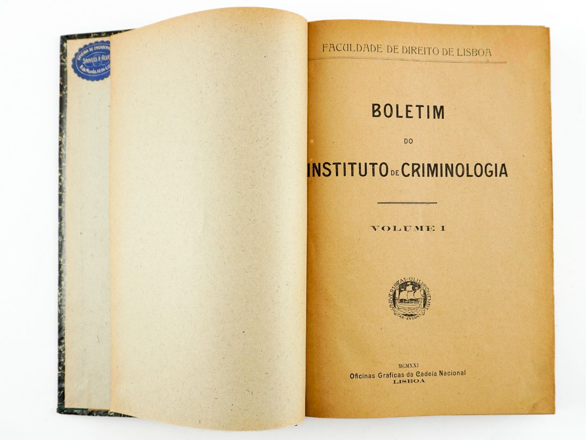 Boletim do Instituto de Criminiologia ( 6 volumes )