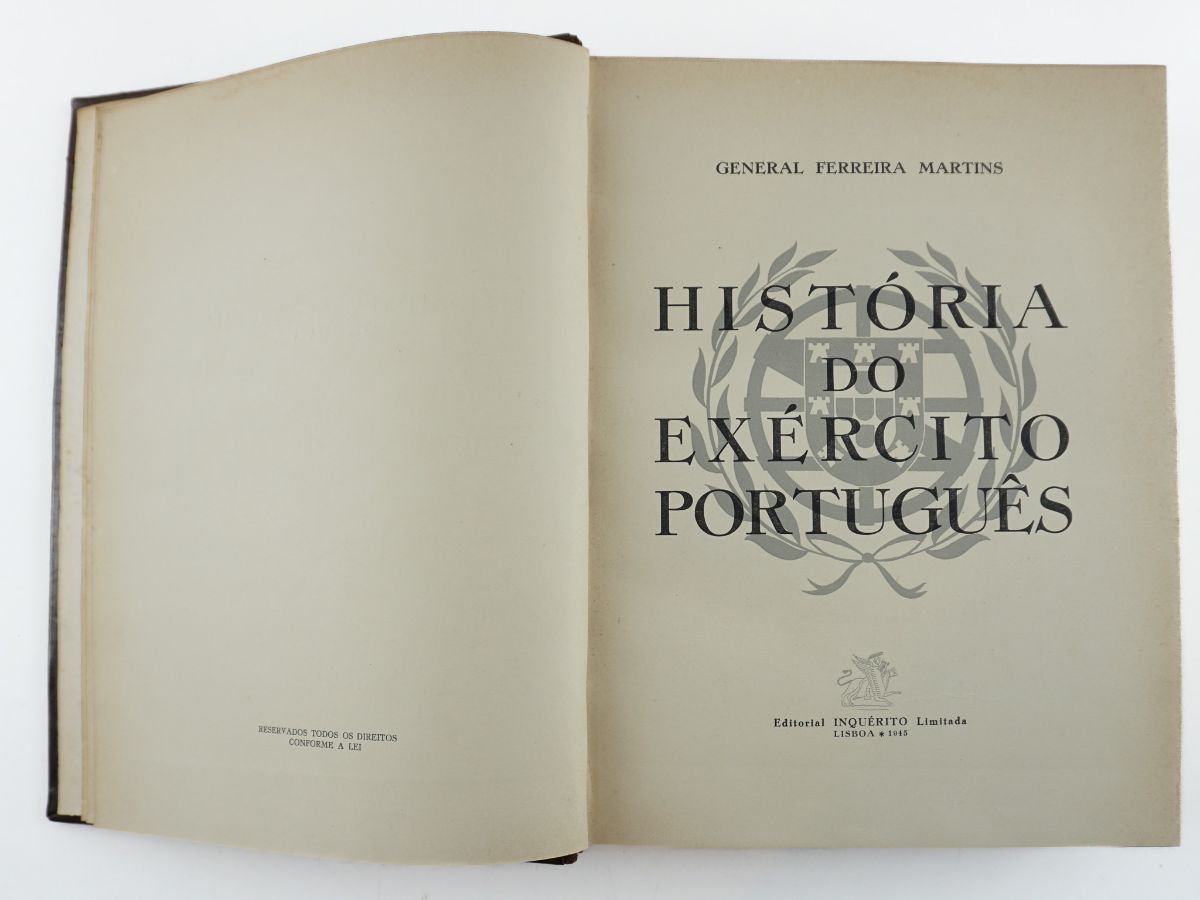 Historia do Exercito Português por General Ferreira Martins
