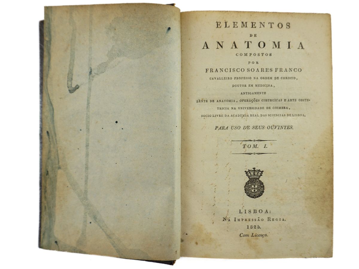 Francisco Soares Franco. ELEMENTOS DE ANATOMIA.