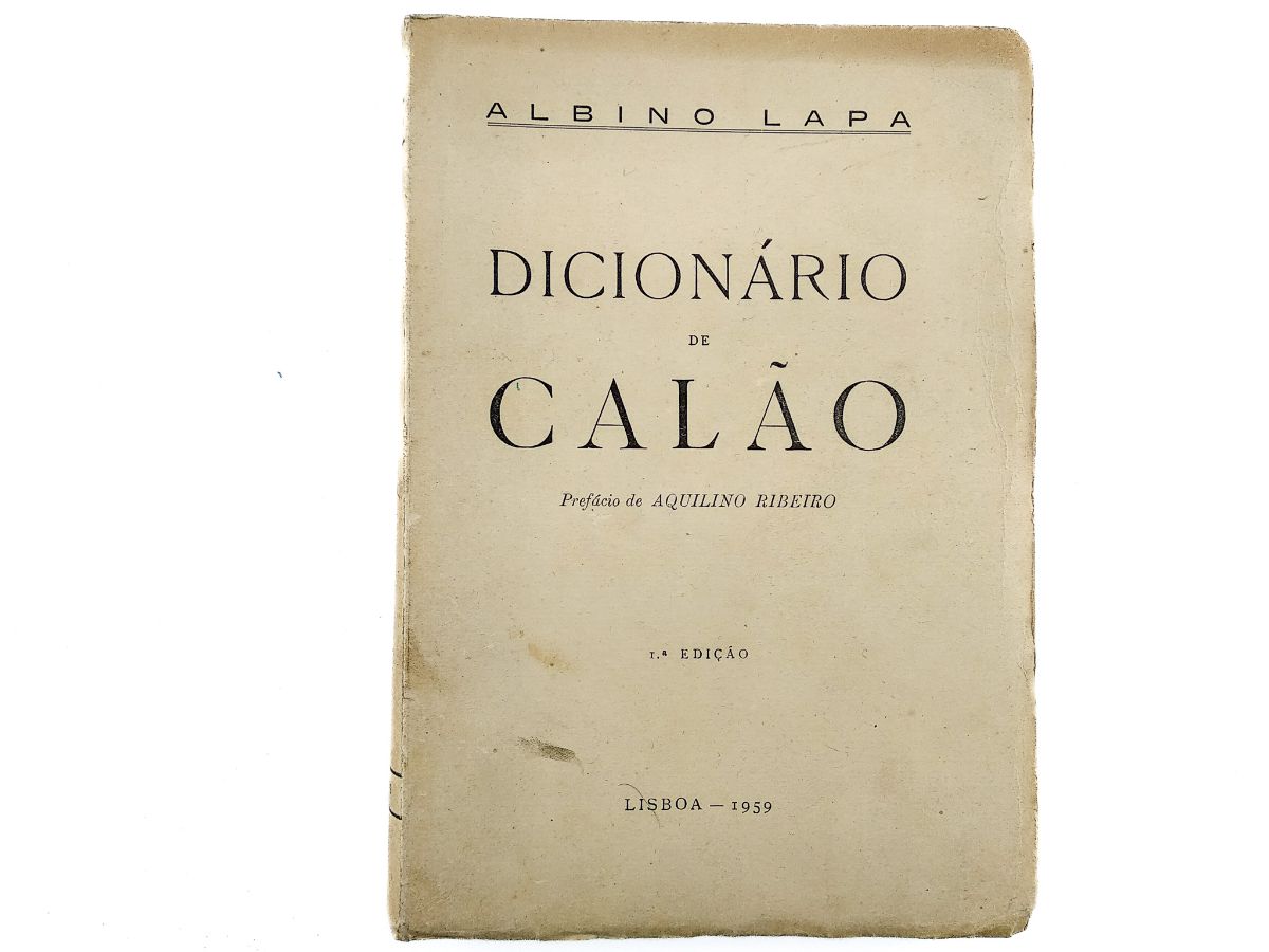 Albino Lapa – Dicionário de Calão