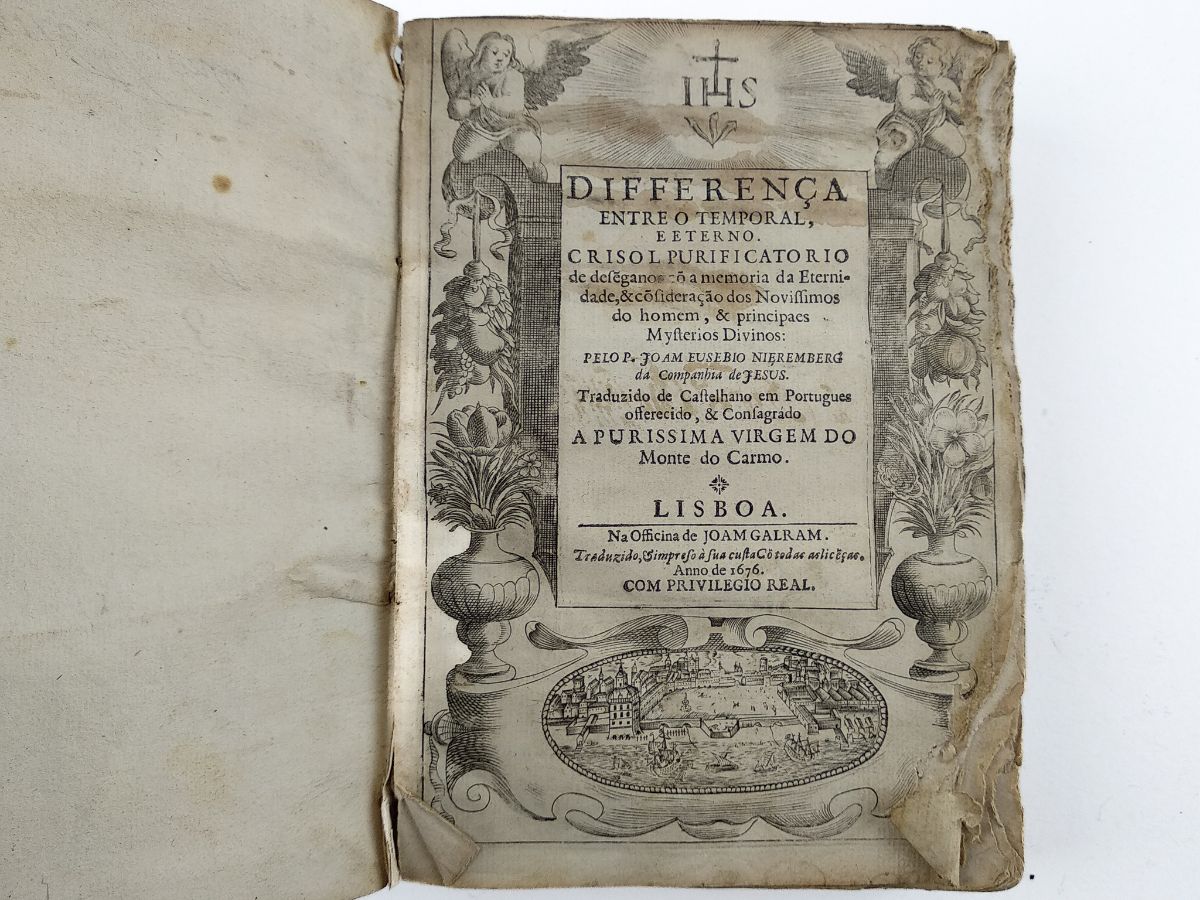 Differença Entre o Temporal, E Eterno – 1676