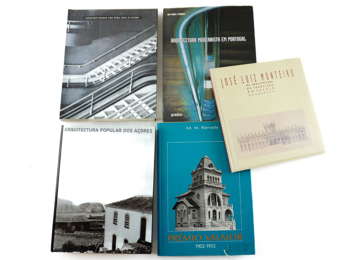 CONJUNTO DE LIVROS DE ARQUITECTURA