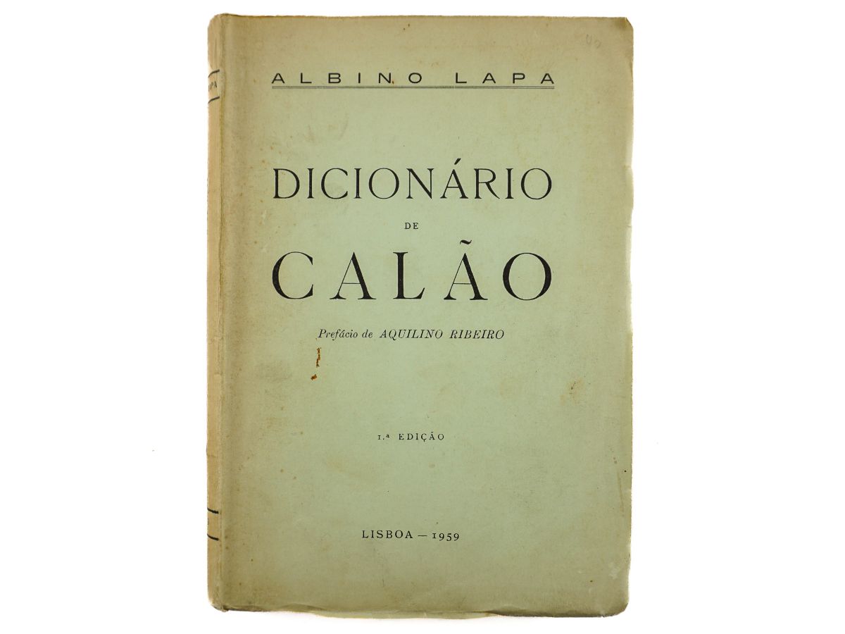 DICIONÁRIO DE CALÃO