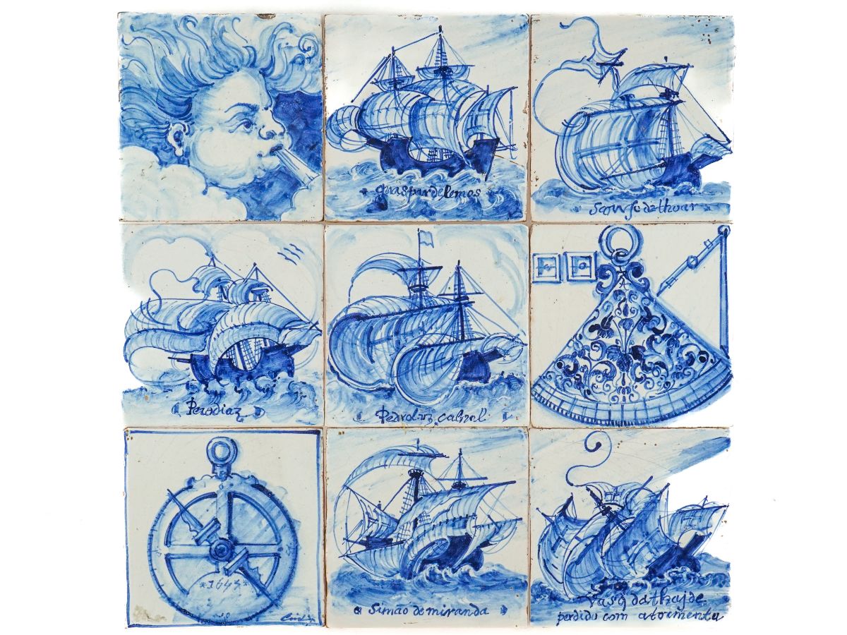 Painel de 9 Azulejos
