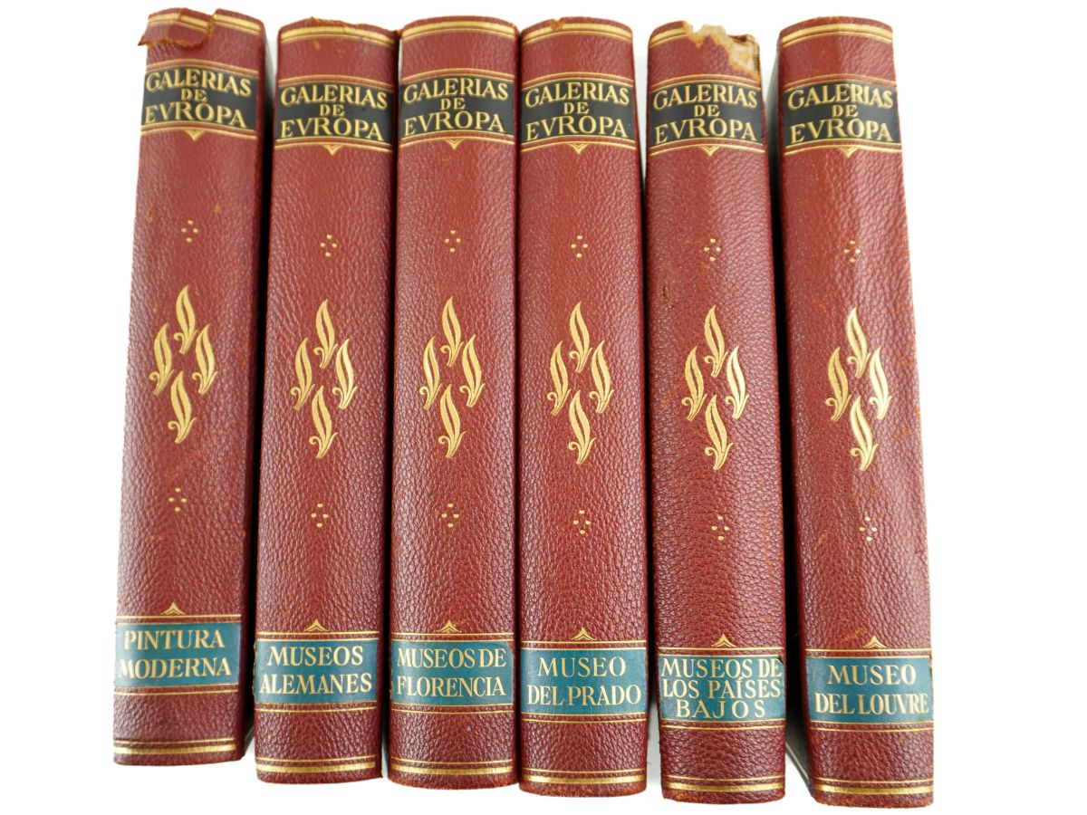 Galerias da Europa – 6 volumes