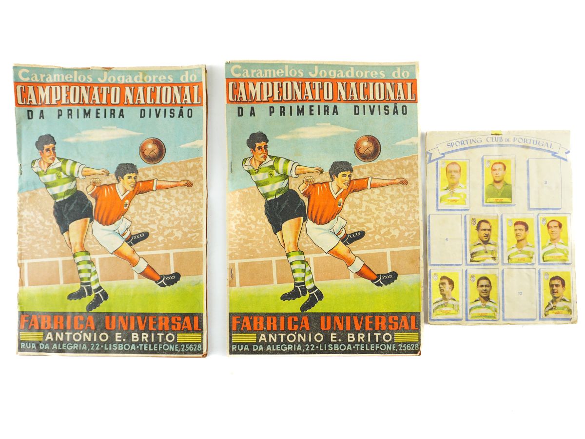 Cadernetas de Cromos de Futebol