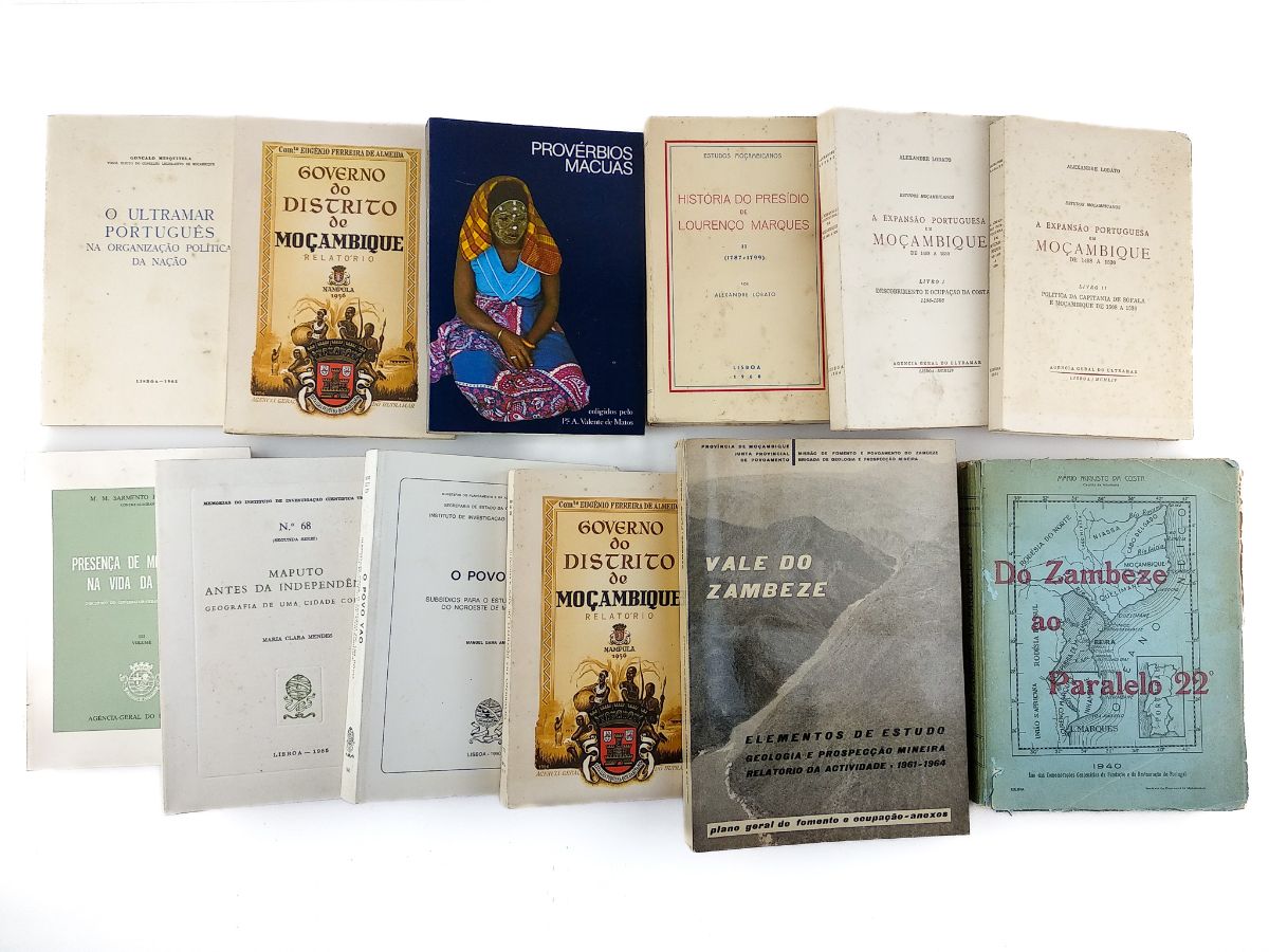 12 Livros diversos sobre África
