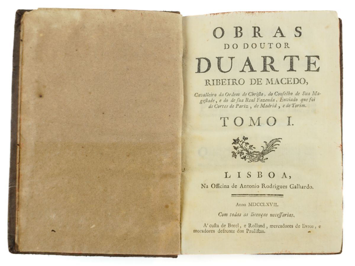 Obras do Doutor Duarte Ribeiro de Macedo (1767)