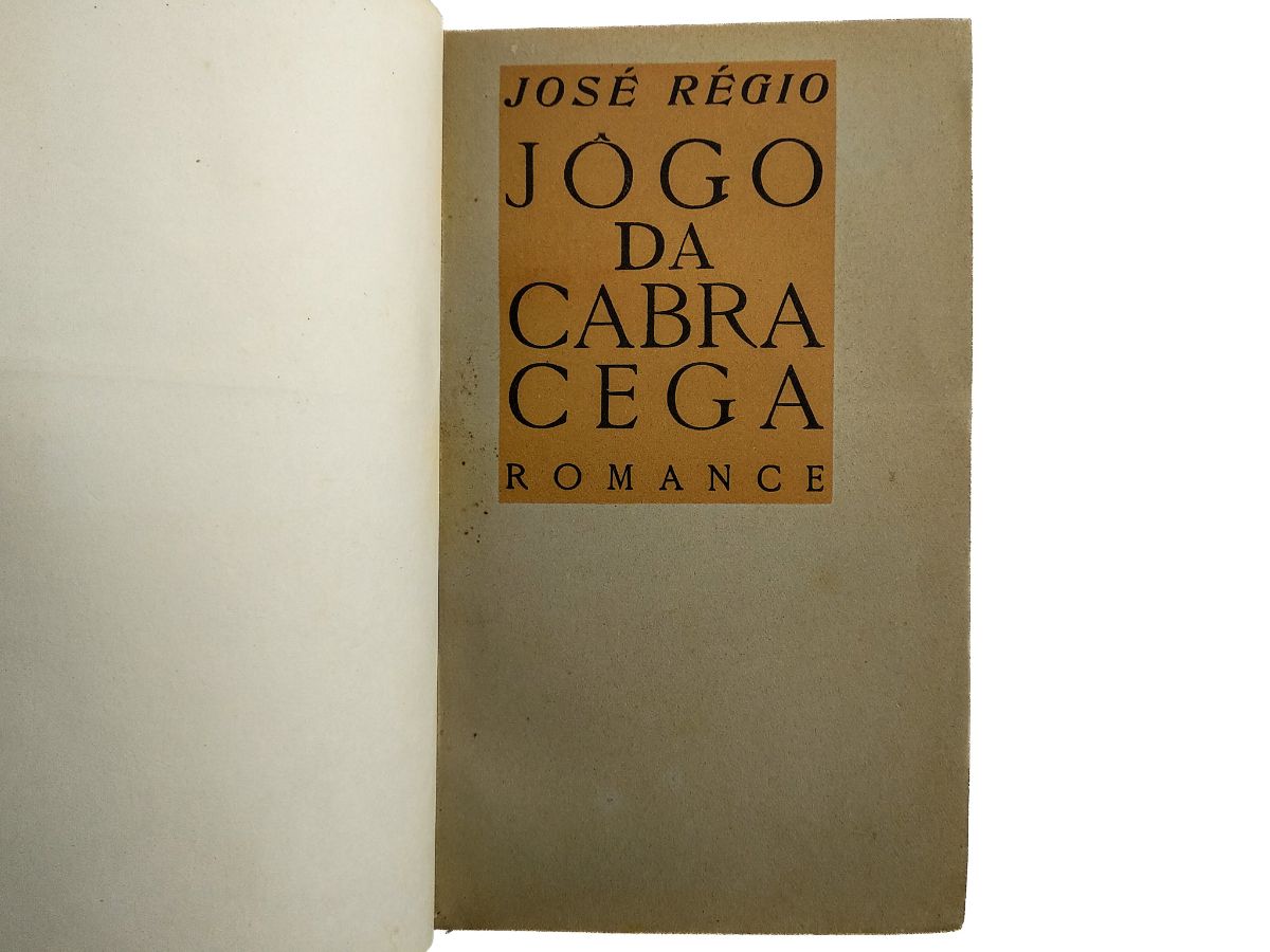 Jogo da Cabra Cega, José Régio - Livro - Bertrand