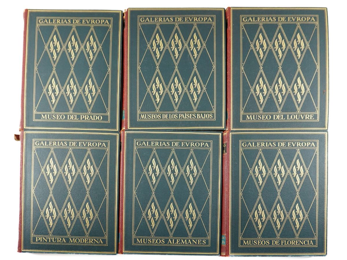 Galerias da Europa – 6 volumes