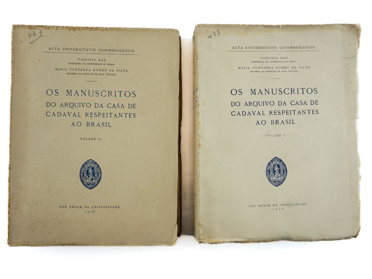 OS MANUSCRITOS DO ARQUIVO DA CASA DE CADAVAL RESPEITANTES AO BRASIL.