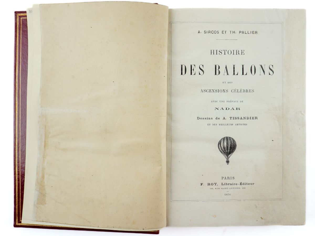 Histoire des Ballons et des ascensions célèbres (1876)