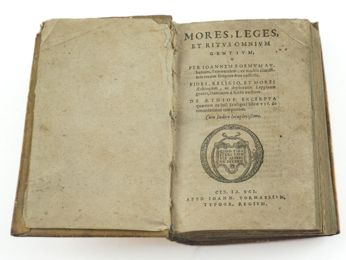Damião de Goes – Fides, Religio, et Mores (1591)