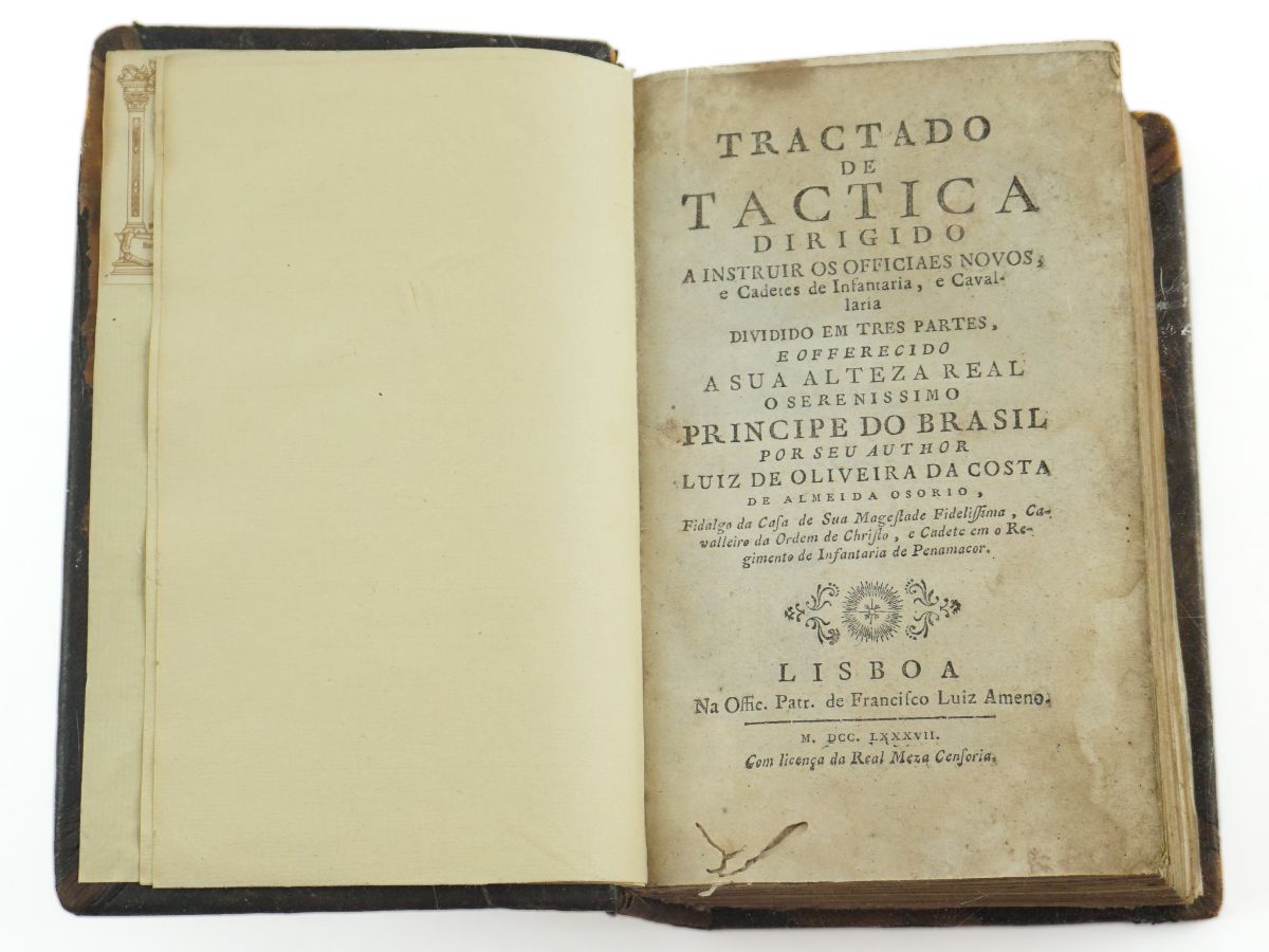 Tratado de Táctica Dirigido a Instruir os Officiais Novos e Cadetes de Infantaria e Cavalaria (1787)