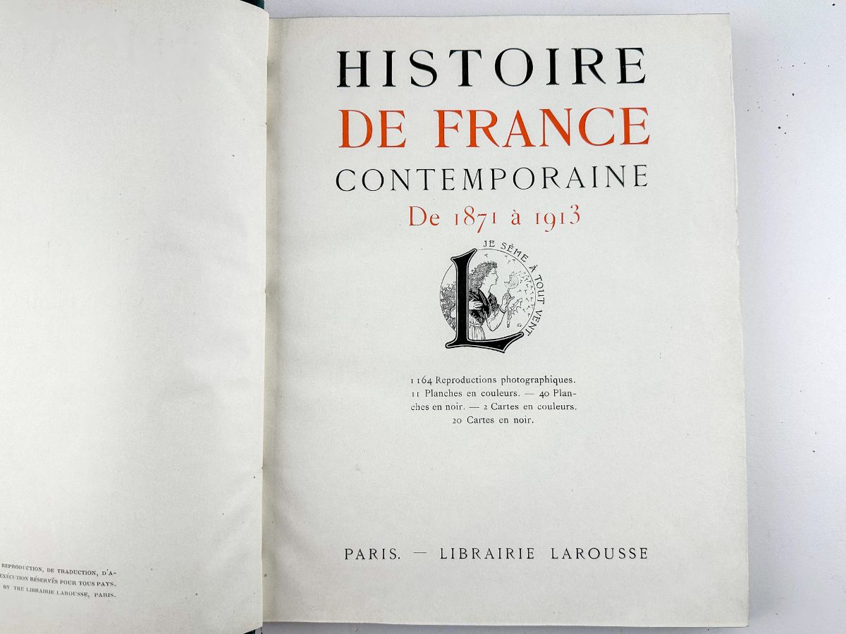 Histoire de France Contemporaine de 1871 à 1913