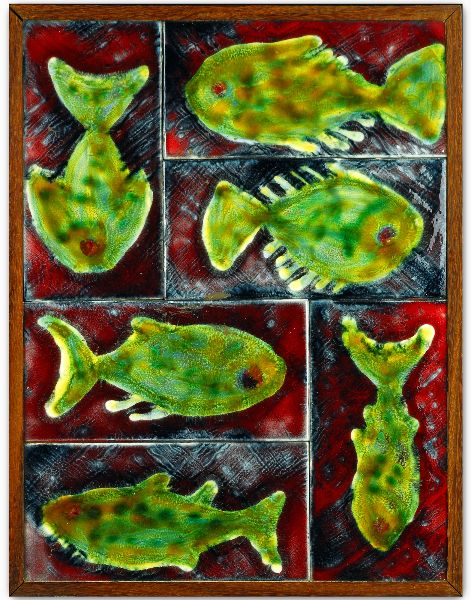 Painel de 6 Azulejos