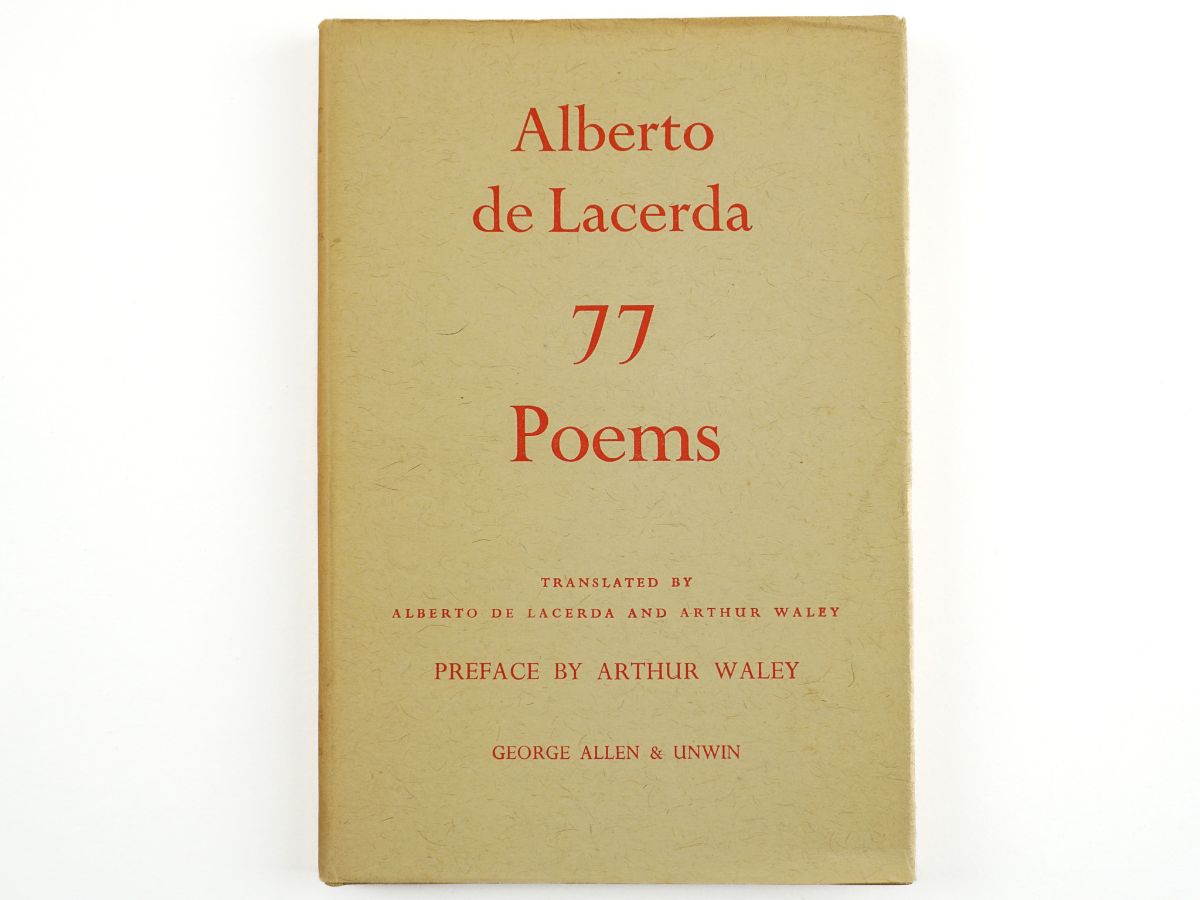 Alberto de Lacerda – com dedicatória