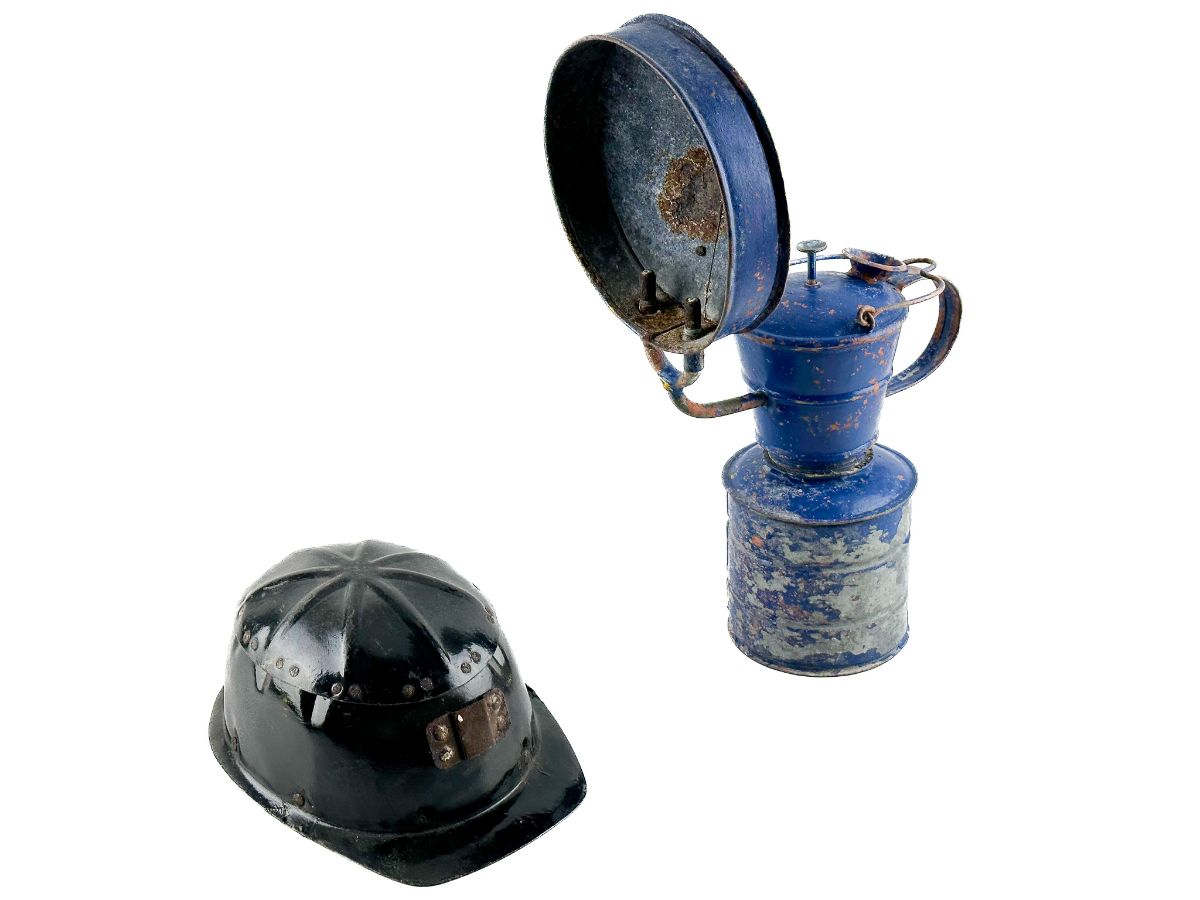 Capacete de mineiro