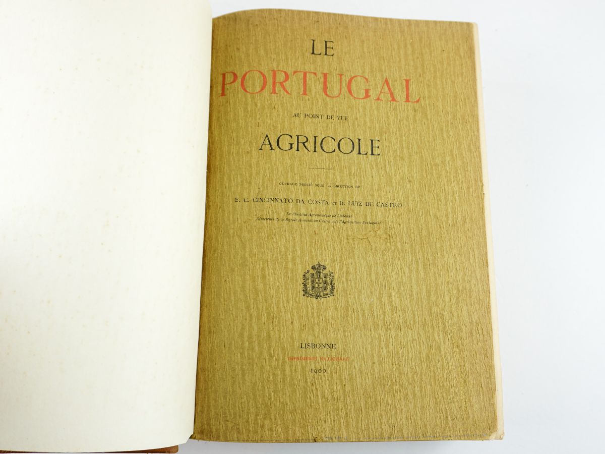 Le Portugal au Point de Vue Agricole - 1900