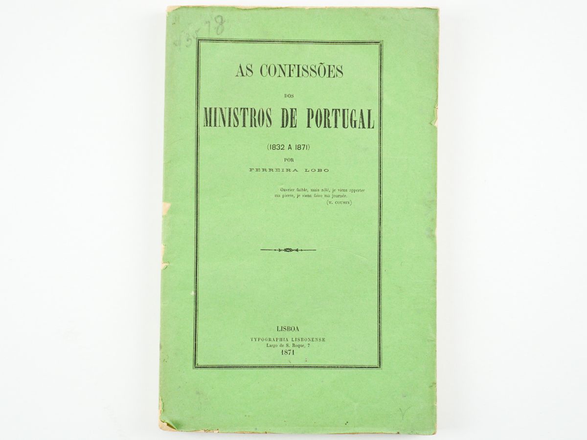 As Confissões dos Ministros de Portugal (1871)