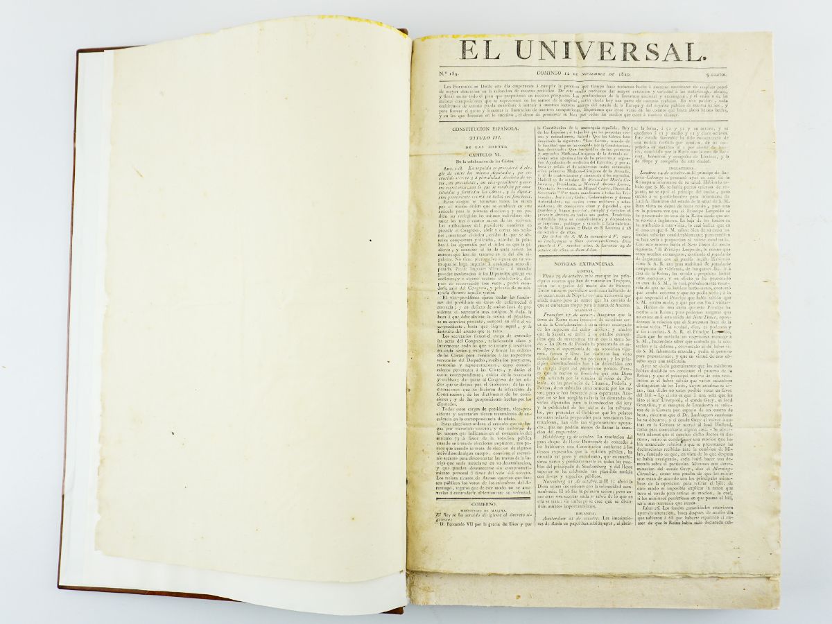 A Revolução Liberal vista de Espanha (1820-1821)