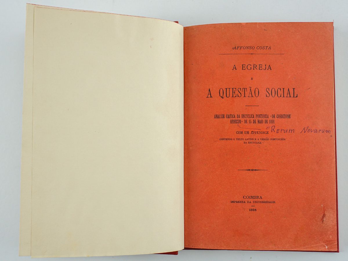 Tese de Doutoramento de Afonso Costa (1895)