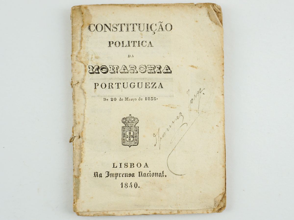 Constituição de 1938 – edição liliputiana (1840)