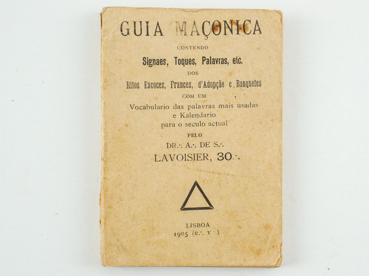 Guia Maçónica (1905) – 1ª edição