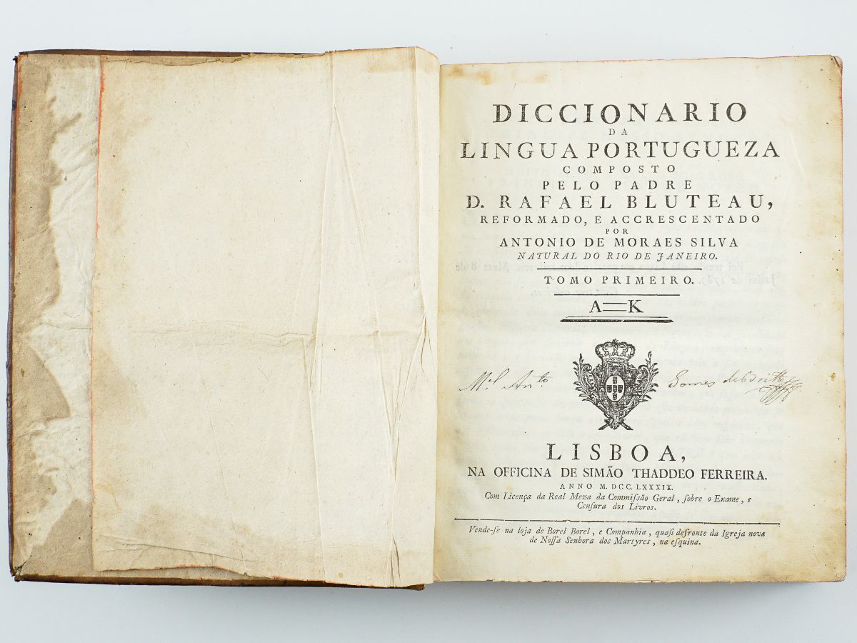 Diccionario da Lingua Portugueza (1789)