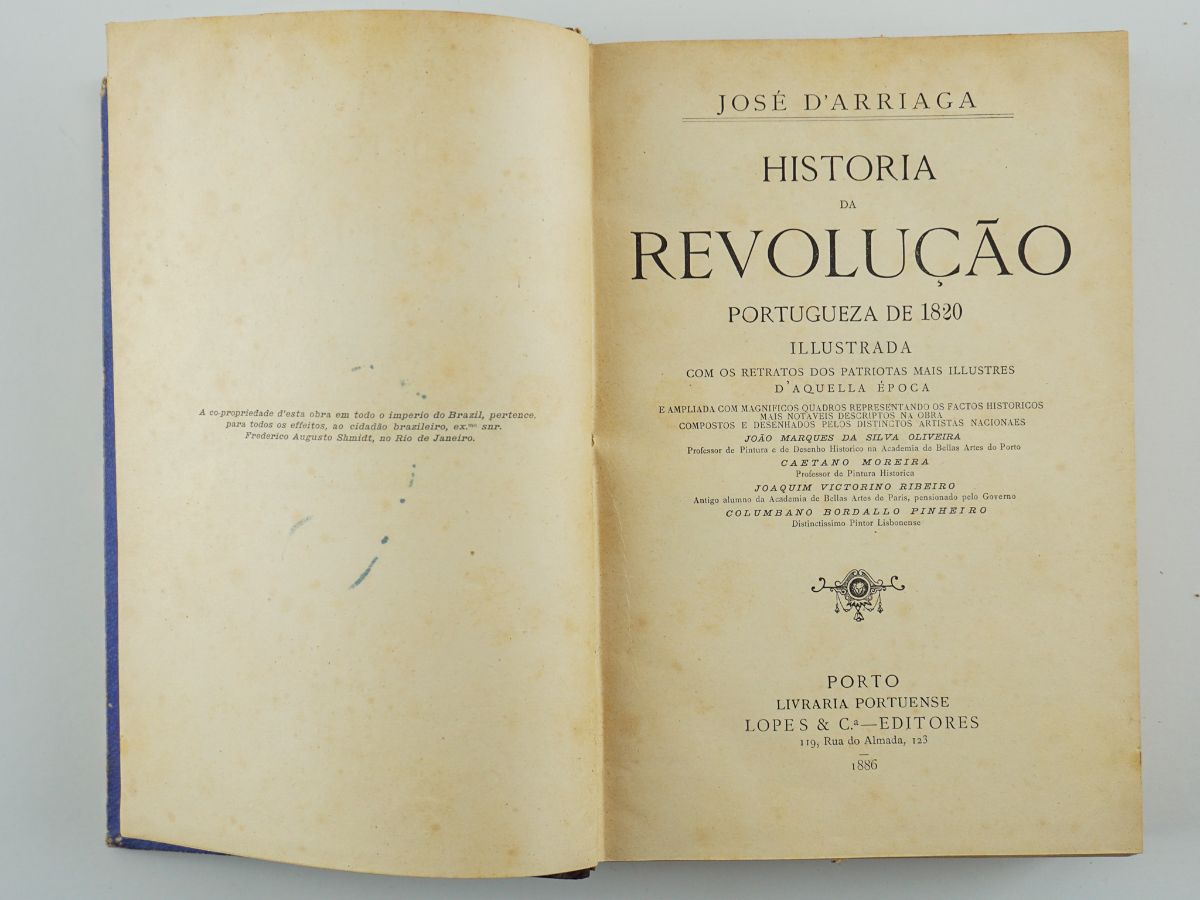 História da Revolução Portuguesa de 1820 (1886)