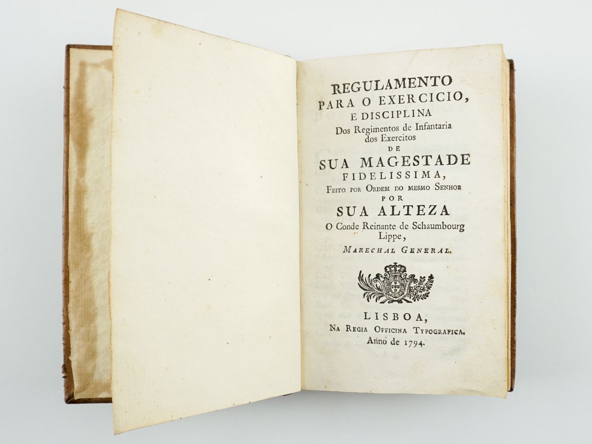 Regulamentos para o Exército do Conde de Lippe (1794)