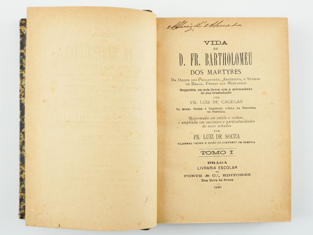 Vida de D. Fr. Bartholomeu dos Martyres (1890)