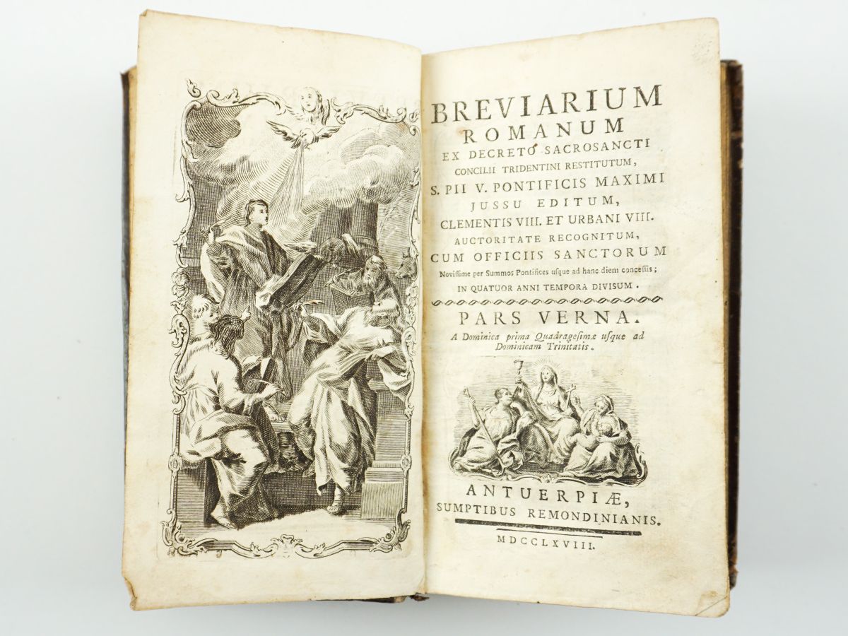 Breviarium Romanum Ex Decreto Sacrosancti concilii Tridentini Restitutum