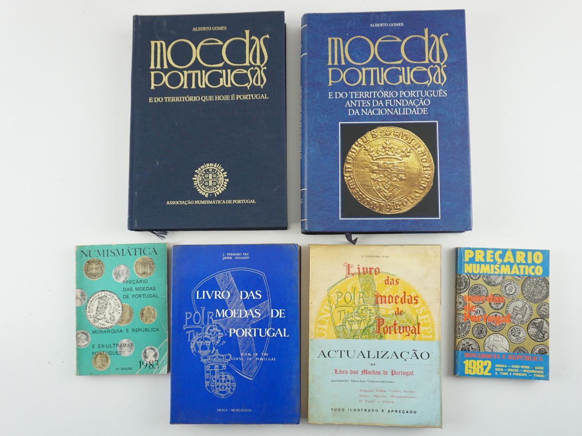Numismática, 6 livros