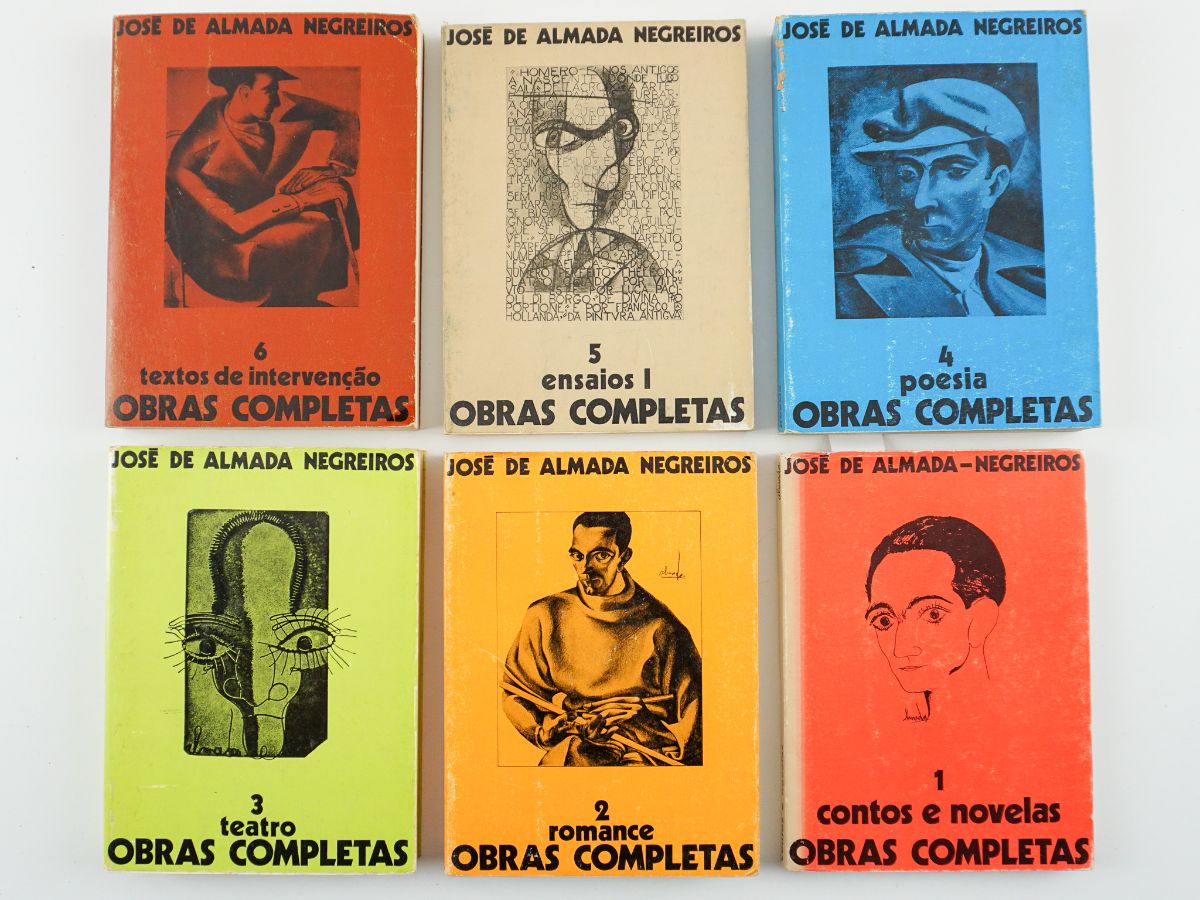 Obras Completas de José de Almada-Negreiros, 6 livros