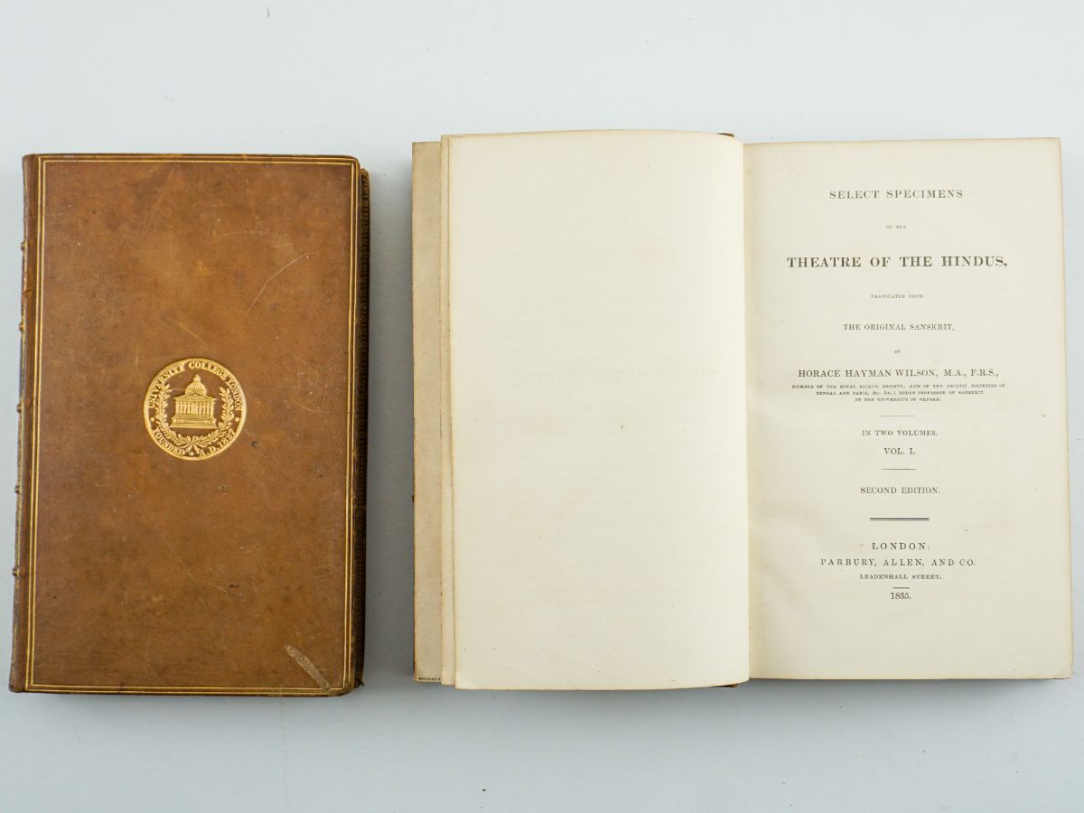 Select Specimens of the Theatre of the Hindus