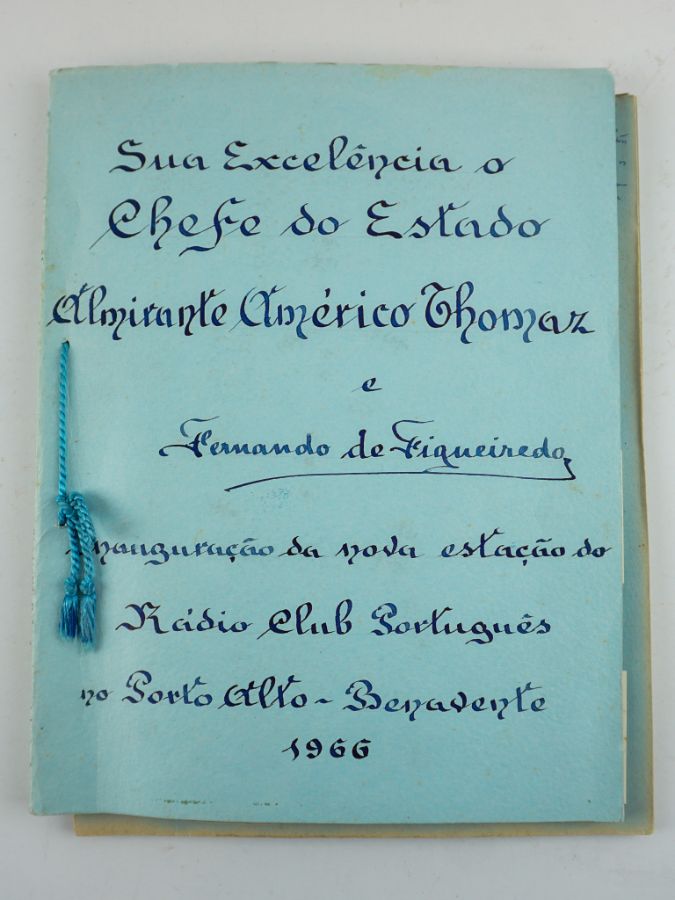Almirante Américo Thomaz e António Oliveira Salazar