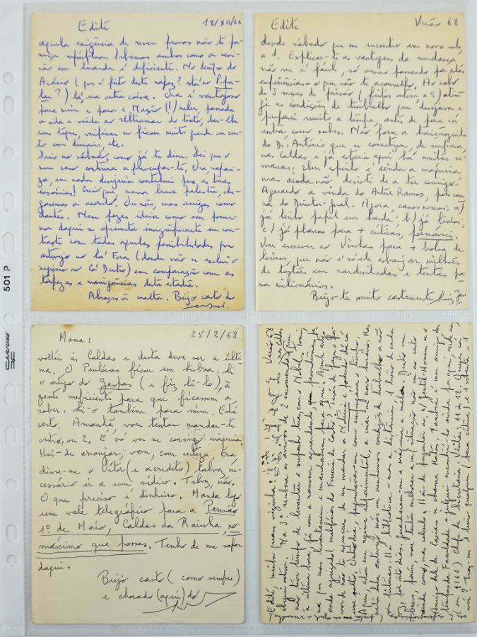 Luiz Pacheco – manuscritos