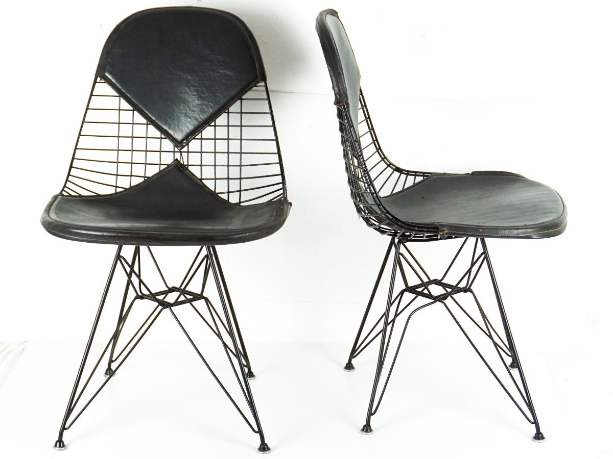 Par de cadeiras originais DKR Bikini de Eames